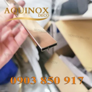 Nẹp Inox Chữ T Hộp