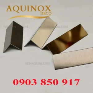 Gia công nẹp inox chữ l