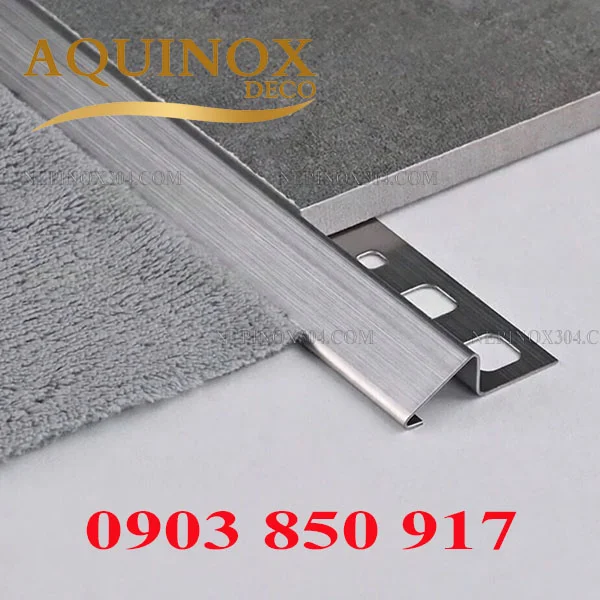 Nẹp Chênh Cốt Sàn Inox