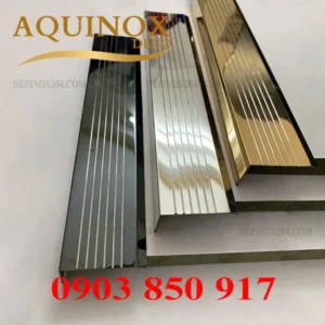 Nẹp Inox Chống Trượt Chữ L