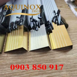 Nẹp L Gân Chống Trượt Inox 304