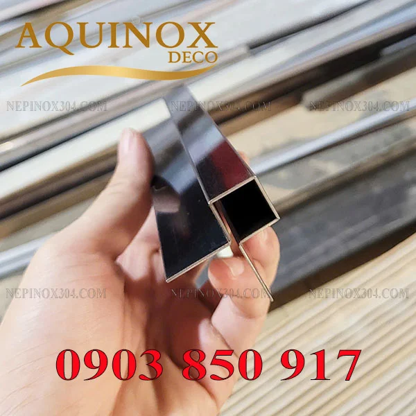 Nẹp Ốp Góc Gạch Inox